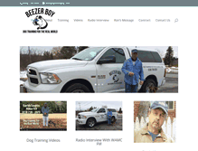 Tablet Screenshot of beezerboy.com
